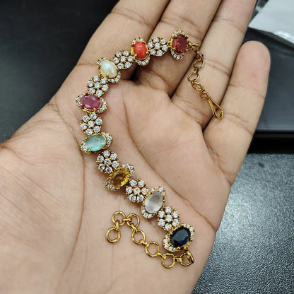 "PHOOL" Jadau Mala set